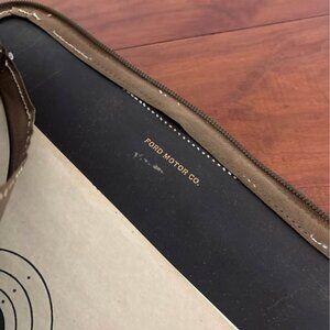 Vintage Ford Motor Company Zippered Document / Portfolio Case